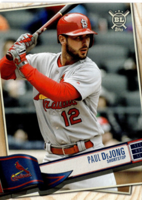 5 CARD LOT - 2019 Topps Big League - Paul DeJong #202