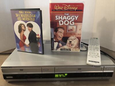 Sony SLV-D360P DVD Player VCR Video Cassette Recorder With Remote