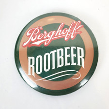 Vintage Berghoff Root Beer Promotional Pin Berghoff Restaurant Chicago
