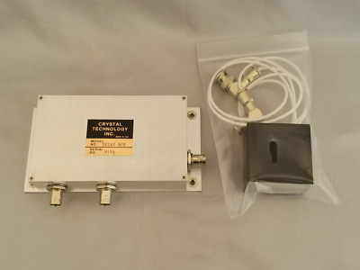 KLA-Tencor  Acousto-Optic Deflector 4100-2E with Delay Box by Crystal Technology