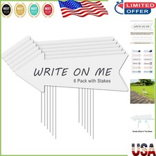 Customizable Blank Wedding Arrow Signs with 12 Stakes - Easy Setup  Display