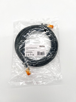 CAT-7 Netzwerkkabel, Lan, Patch / 3 Meter Schwarz / Super Fast bis 10 GB / RJ-45