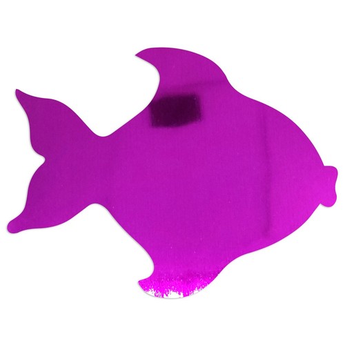 Forma troquelada - PECES: PECES ÁNGEL 2,5" y 5,0" tamaño en 12 colores metálicos #6244 - Imagen 15 de 23