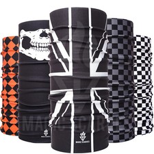 Biker Neck Tube Scarf Thick Balaclava Bandana Snood Face Mask Warmer Gaiter