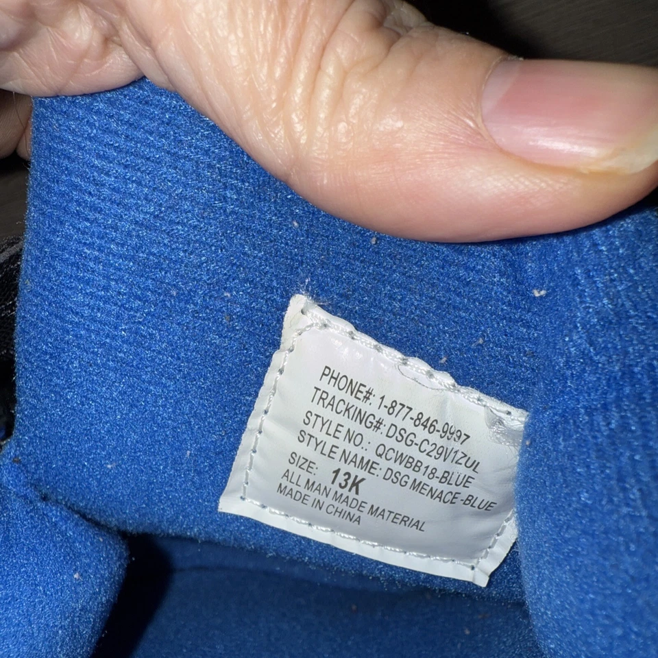 DSG Invierno Botas de Nieve Niños Talla 13 Niños Cálidas Aisladas Negro Azul Gris Foto 3 de 4