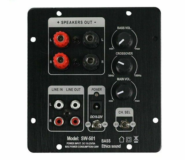 ethics sound subwoofer amplifier