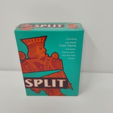 Split Card Game Parker Brothers Hasbro Vintage 2001 Factory Sealed New