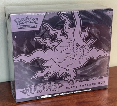 Pokémon Pitch Black Pokémon Center Exclusive Elite Trainer Box - NEW  