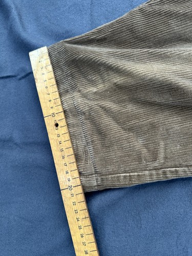 Pantalones de pana Brown Rivers para hombre talla 34 - Imagen 3 de 7