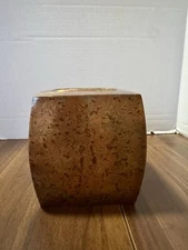 Copper Patina Tone Metal Tissue Box Cover Tissue Holder 5.5” Made in India