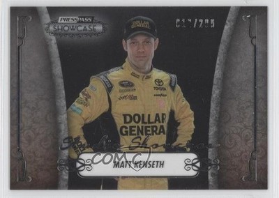2013 Press Pass Showcase Studio Showcase 12/299 Matt Kenseth #SS14 HOF 0l2