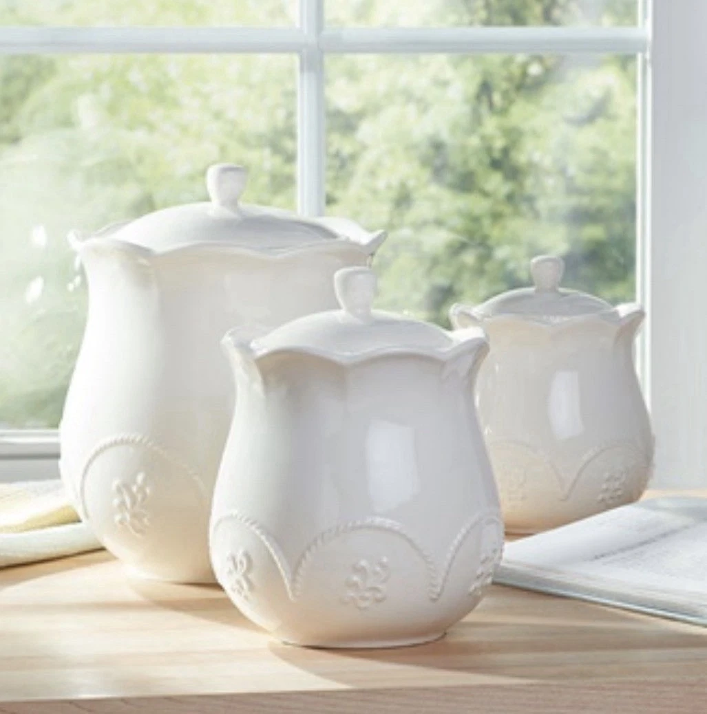 Princess House Marbella Canister Set of 3