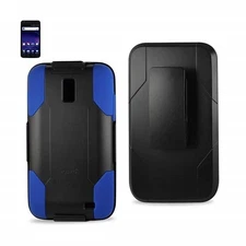 Reiko SLCPC09-SAMI727BKNV Hybrid Case w Kickstand for Samsung Galaxy S