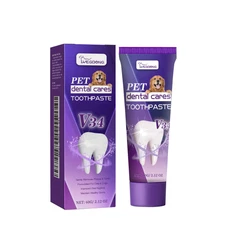 YEGBONG V34 Pet Toothpaste with Fresh Breath Formula Gentle Plaque Control Gum
