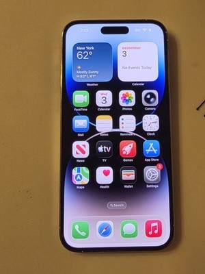 Apple iPhone 14 Pro Max - 256 GB - Silver (Unlocked)