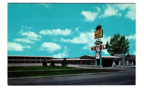 Crest Motel, MONTPELIER ID vintage postcard unposted
