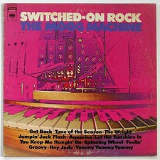 THE MOOG MACHINE Switched-On Rock 1969 LP Near Mint Vinyl, No Other Formats!