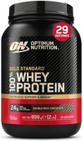 Optimum Nutrition 100% Gold Standard Whey Protein Powder, 24g Protein, Double Ri