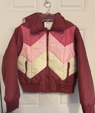 Rebular Youth Unisex Multicolor Full Zip Ski/Snow Nylon Basic Puffer Jacket 14