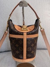Louis Vuitton Monogram Duffle Bucket Bag Brow...