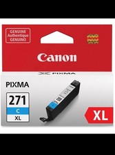 Canon Cli-271xl C Ink Cartridge - Cyan - Inkjet 0337c001