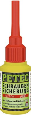 Petec Screw Security Screw Lock 10g High Strength Red
