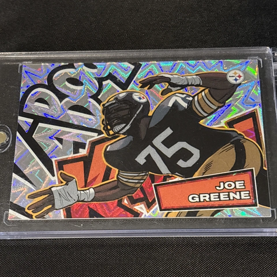 Panini Absolute Football Kaboom 2025! HORIZONTAL JOE GREENE ESTUCHE HIT!!!! Foto 3 de 3