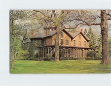Postcard Spiegel Grove Rutherford B. Hayes Residence Fremont Ohio USA