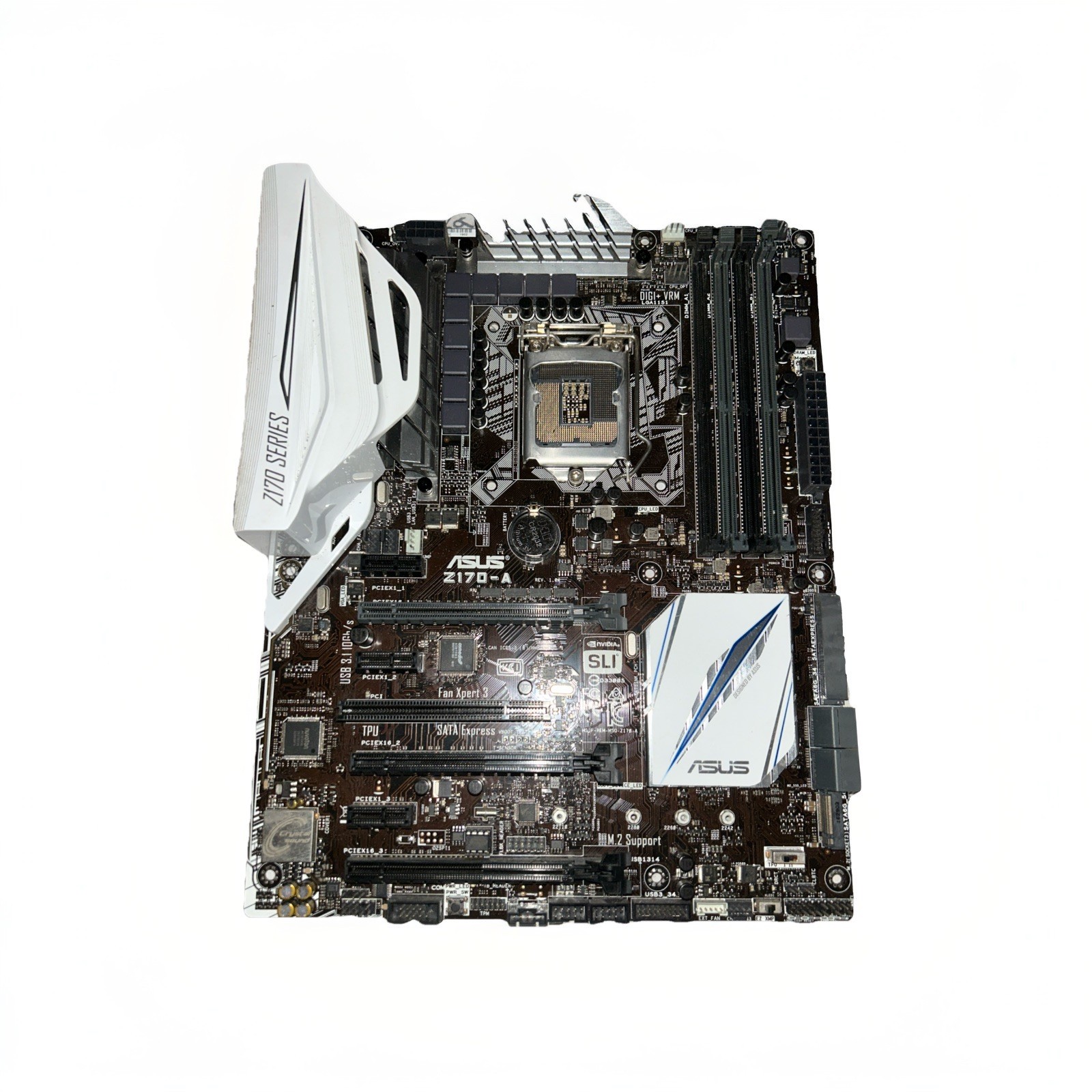 Asus Z170-a Lga1151 Ddr4 Atx Desktop Motherboard Working Tested