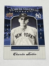 2008 Upper Deck Yankee Stadium Box Baseball #23 - Charlie Keller - New York