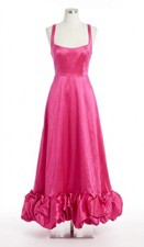 Show Me Your Mumu Rebecca Midi Dress Dragonfruit Taffeta