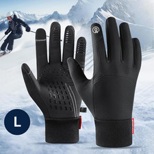 Men Women Thermal Winter Gloves Waterproof Windproof Touch Screen Warm Gloves