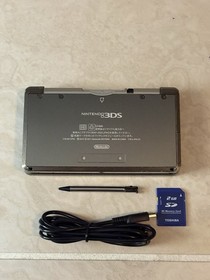 Nintendo 3DS Console Black Edition With Charger US SELLER Very Good