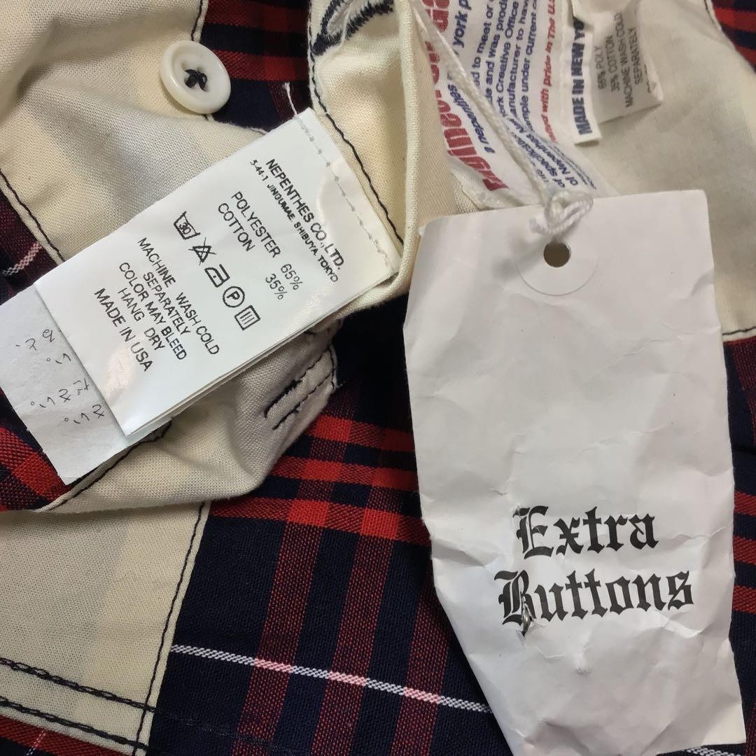 Engineered Garments Check Pattern Change Button J… - image 10