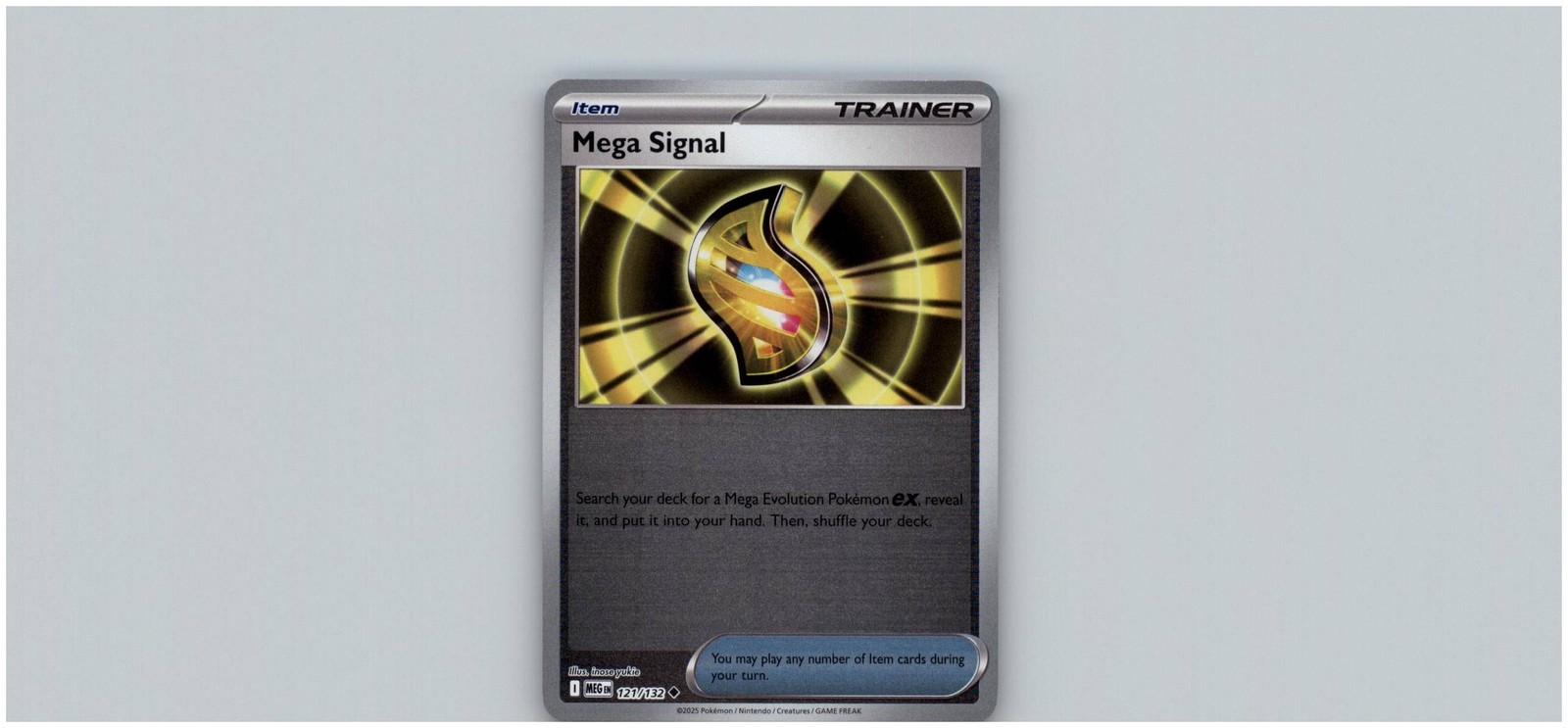 ME01: Mega Evolution #121/132 Mega Signal Reverse Holo