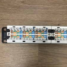StarTech C6PANEL24 24 Port CAT6 Patch Panel RJ45 110 Type Network Rack Mount
