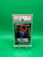 2018 Panini Prizm Shai Gilgegous-Alexander AUTO GEM MINT PSA10 LOW POP!!!