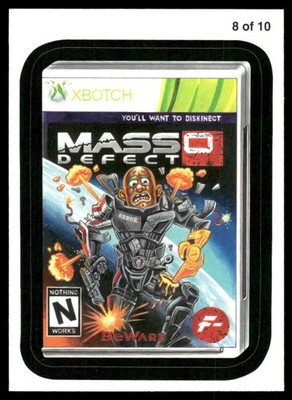 Mass Effect 2012 Lame Games Wacky Packages Topps Card #8 (NM)