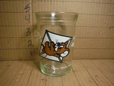 vintage 1990 Welch's Jelly Jar glass