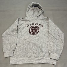 VTG 70/80s Champion Harvard University Hoodie Sweatshirt Pullover Men-S-2841
