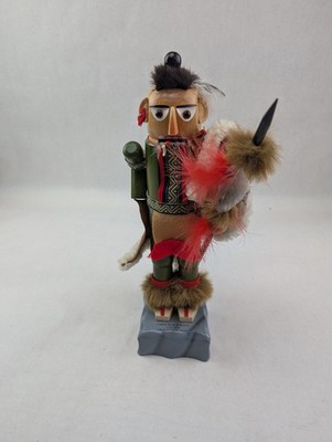 Steinbach Nutcracker Chief Black Hawk Germany  AS IS Missing Parts