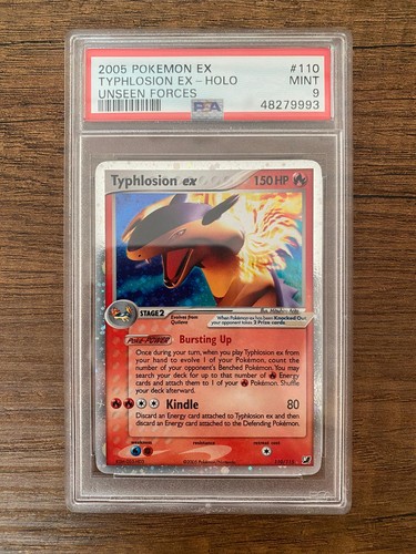 Typhlosion ex graded PSA 9 for sale on eBay