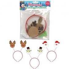 Job Lot of 12 Christmas Head Bopper Kits 21x16cm Wholesale Bulk Buy