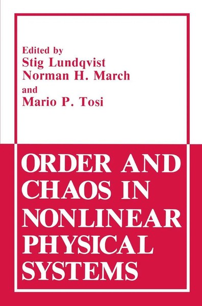 Order And Chaos In Nonlinear Physical Systems | Stig Lundqvist (U. A.) | Buch-image