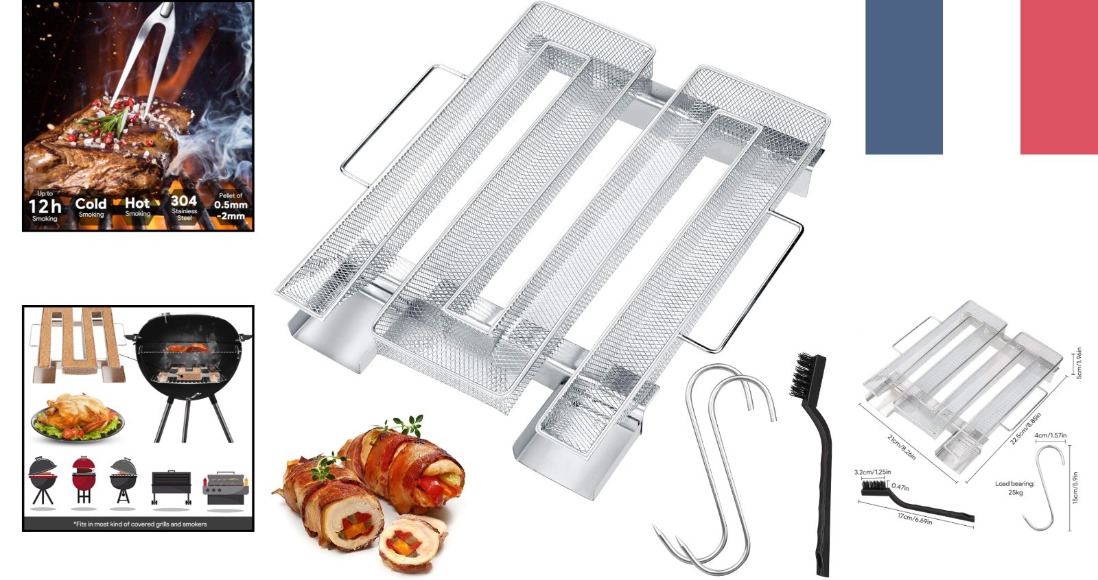 Générateur de fumée froide inox pour réussir vos fumages de fromage au jardin