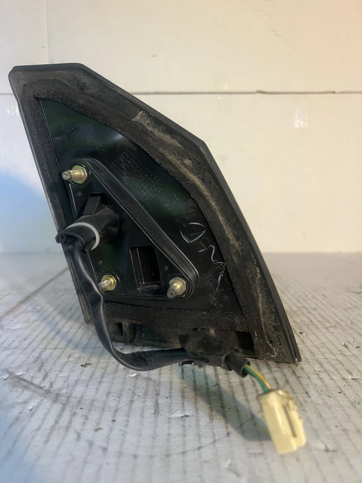 Espelho retrovisor de porta 2003-2008 Toyota Corolla OEM visão lateral preto 713501 TT2 - Imagem 2 de 4