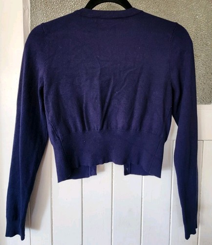 Review womens cute cropped cardigan size 8 - Bild 2 von 2