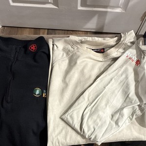 Excellent Ariat Flame Resistant XXL Cotton Work Shirts long sleeves