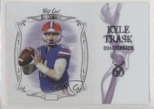 2021 Wild Card MATTE Smoking Guns Hanger Box Purple Kyle Trask Rookie RC ow3. rookie card picture