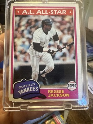 1981 Topps Al All-Star Reggie Jackson 400